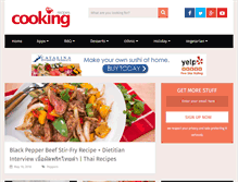 Tablet Screenshot of cooking-recipes.net